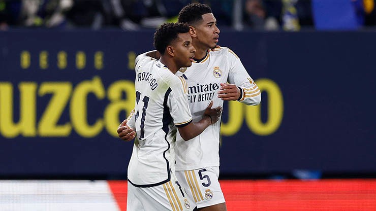 Sự hiện diện của Mbappe khiến Bellingham và Rodrygo gặp khó