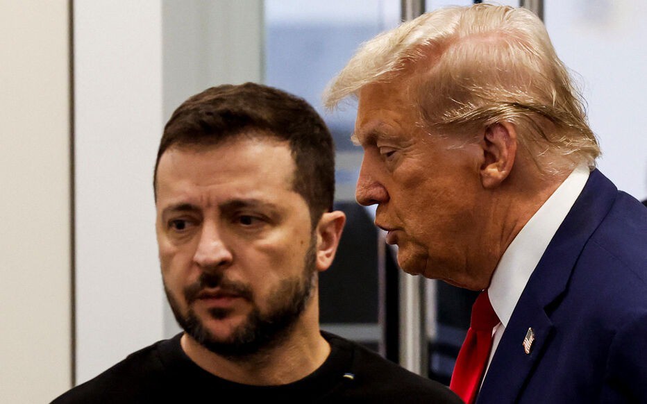 Ông Zelensky đã gửi lời chúc mừng ông Trump trên mạng xã hội ngày 6/11. Ảnh: Reuters