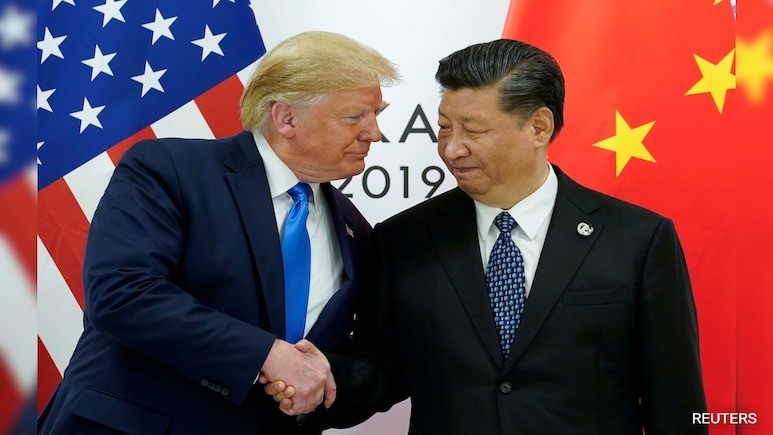 Ông Trump và ông Tập trong một sự kiện. Ảnh: Reuters