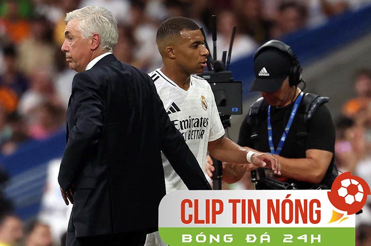 Mbappe đang khiến HLV Ancelotti đau đầu