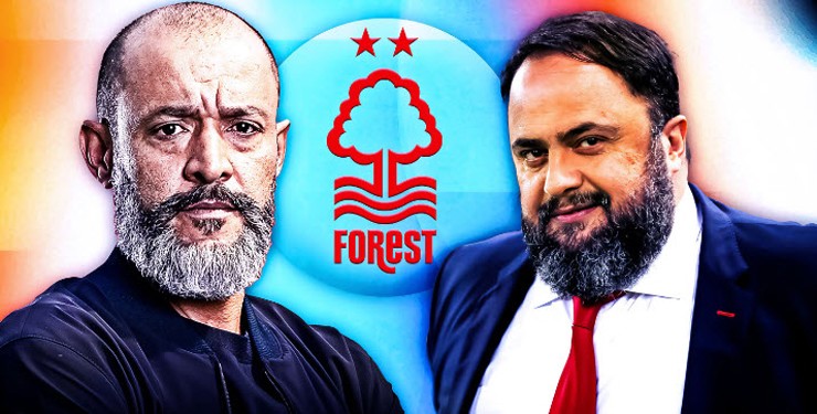 Nottingham đang bay cao trên BXH Ngoại hạng Anh nhờ công lớn của HLV Santo và "ông trùm" Marinakis