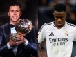 France Football công bố số điểm Quả bóng vàng: Rodri hơn Vinicius mấy điểm?