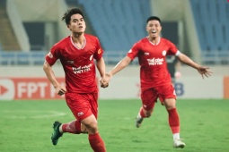 Video bóng đá Thể Công Viettel - Hà Tĩnh: Siêu phẩm và 2 thẻ đỏ (V-League)