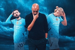 Man City thua 4 trận: Pep Guardiola tệ nhất sự nghiệp, Haaland phá kỷ lục