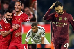 Liverpool áp đảo "ông lớn" Manchester và London, Mbappe nguy cơ làm nền cho Vinicius (Clip 1 phút)