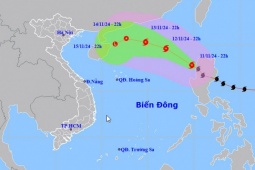 Bão số 8 tiến vào Biển Đông, sóng biển dâng cao