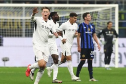 Kết quả bóng đá Inter Milan - Napoli: McTominay lập công, đoạn kết căng thẳng (Serie A)