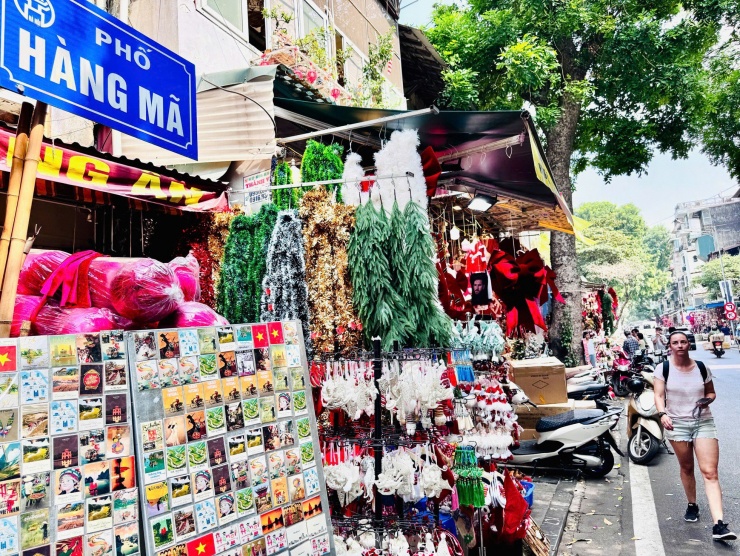 Trời nắng đẹp, &#39;nàng thơ&#39; check-in Giáng sinh sớm lung linh sắc màu - 1