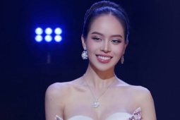 Chiếc đầm đăng quang Miss International 'sóng gió' của Thanh Thủy