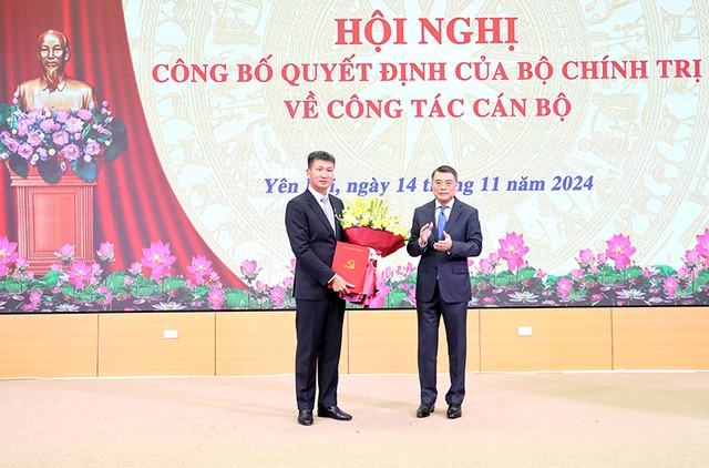 Ông Trần Huy Tuấn được chuẩn y giữ chức Bí thư Tỉnh ủy Yên Bái