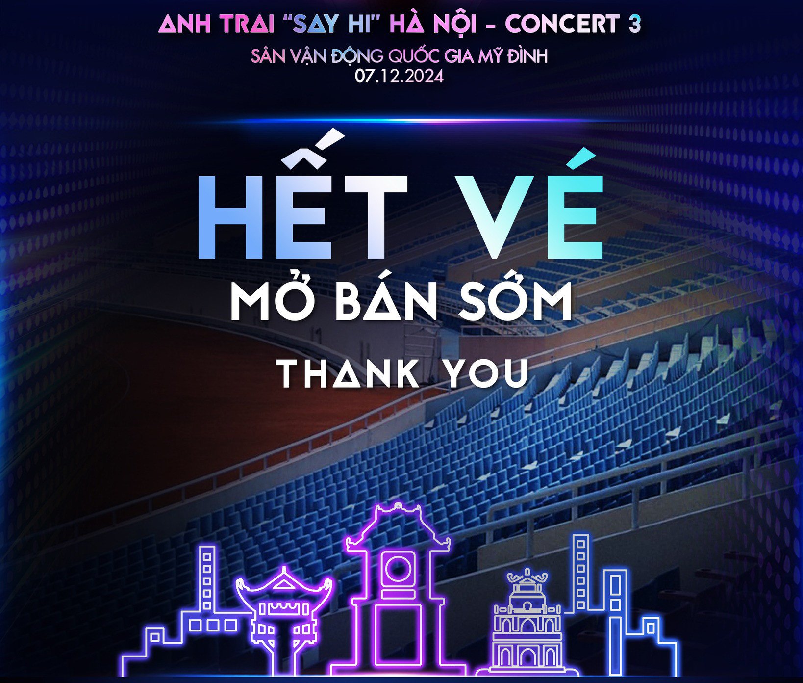 Hai concert đều thông báo "cháy" vé. Ảnh: BTC