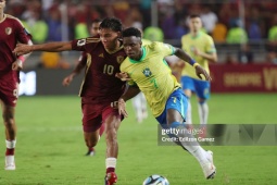 Video bóng đá Venezuela - Brazil: Ngày buồn của Vinicius (Vòng loại World Cup)