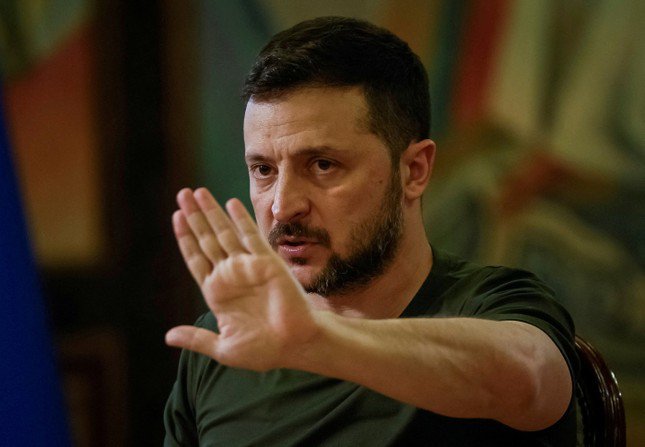 Tổng thống Ukraine Volodymyr Zelensky. (Ảnh: Reuters)