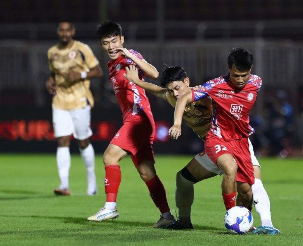 Trực tiếp bóng đá TP.HCM - Công an Hà Nội: Trọng Long nhận thẻ đỏ (V-League) (Hết giờ) - 1