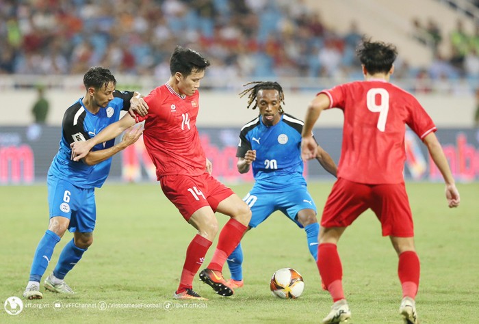 Tuyển Việt Nam hướng đến mục tiêu cao tại AFF Cup 2024. Ảnh: VFF