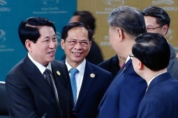 Chủ tịch nước Lương Cường gặp lãnh đạo các nước tại APEC, khẳng định đối ngoại độc lập tự chủ