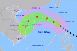 Siêu bão Man-yi bùng nổ dữ dội, đe dọa miền Trung, mang theo gió giật cấp 17 và sóng biển dữ dội