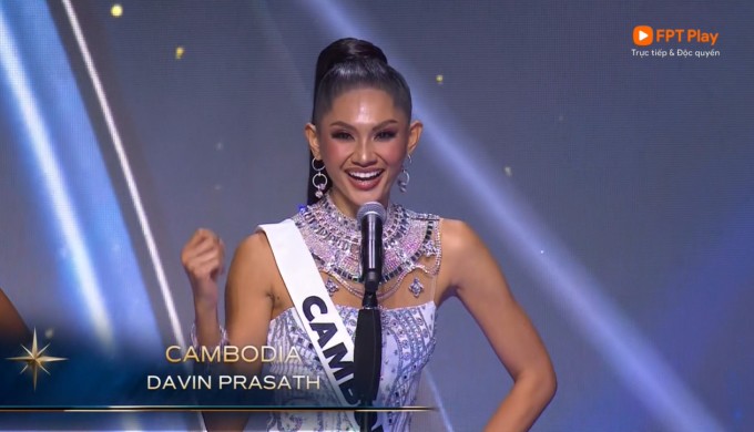 Cơ hội và thách thức với Kỳ Duyên ở Miss Universe 2024 4 Người đẹp Campuchia trong phần giới thiệu.