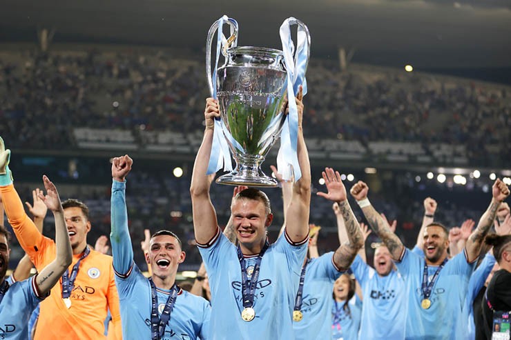 Haaland giúp Man City đoạt Champions League