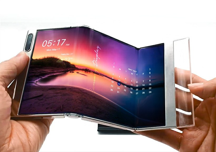 Samsung đang có kế hoạch cho Galaxy Z gập ba vào năm sau.