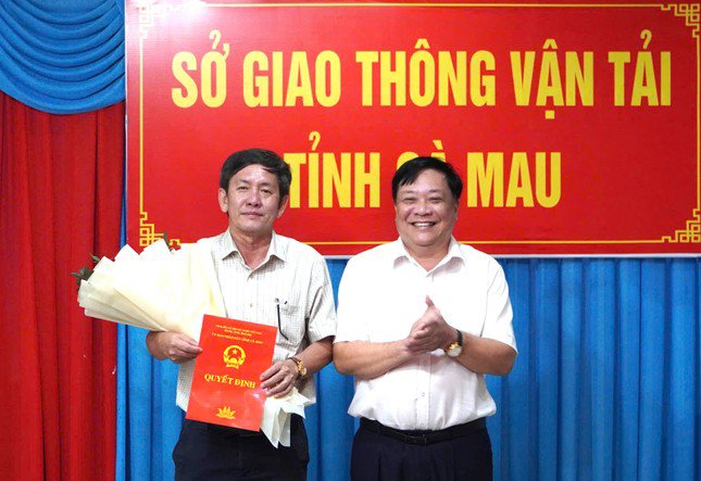 Ông Dư Minh Hùng chuyển sang lãnh đạo Sở Giao thông vận tải Cà Mau