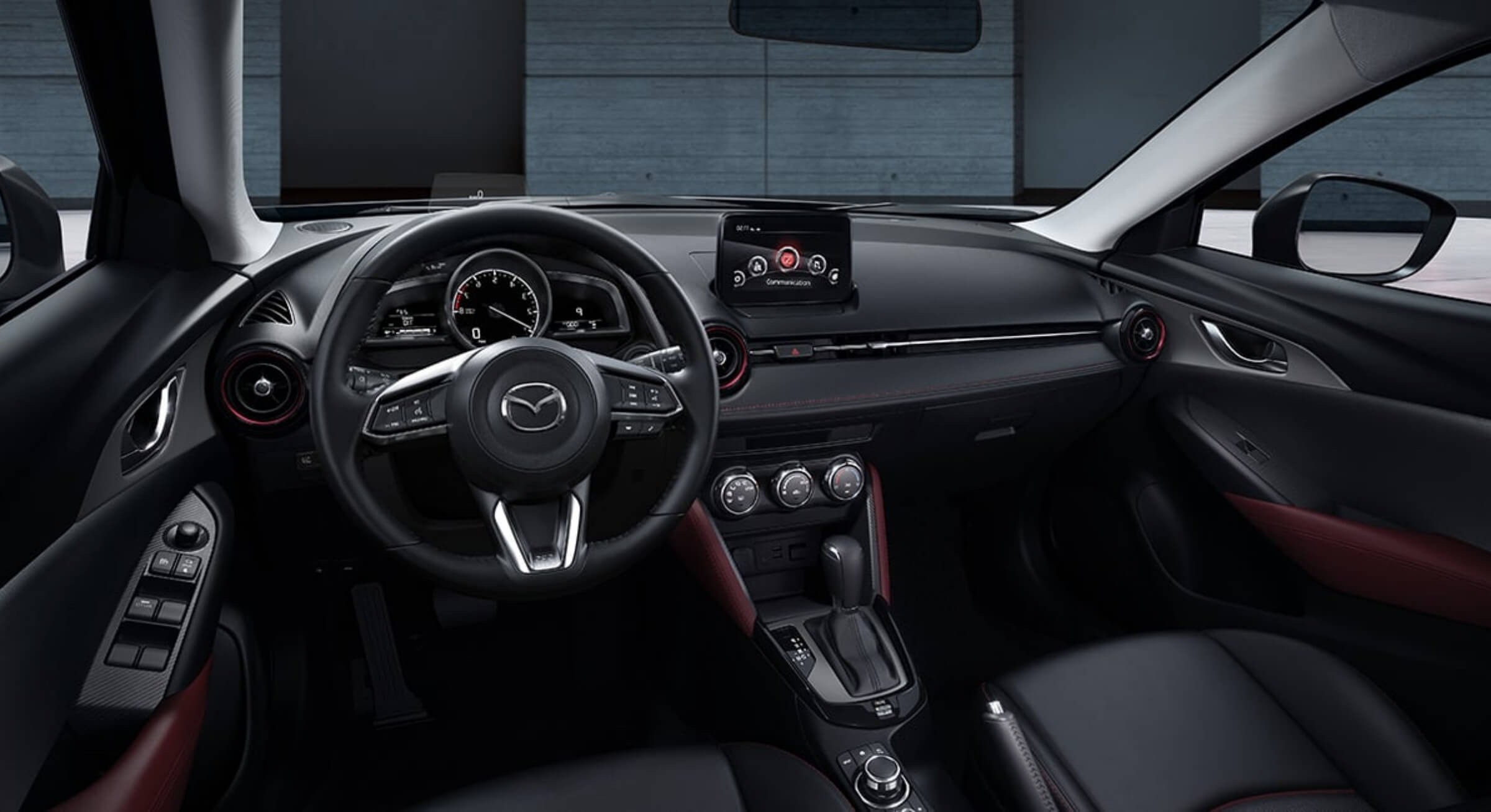 Nội thất của Mazda CX-3 cho cảm giác sang trọng và thoải mái.