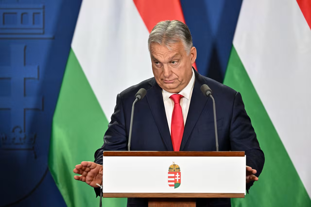 Thủ tướng Hungary Viktor Orban là người đi đầu ở châu Âu trong việc thúc đẩy đàm phán hòa bình Nga – Ukraine. Ảnh: WSJ.