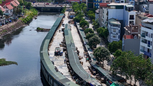 Chợ đầu mối La Khê: Chủ tịch Hà Nội yêu cầu kiểm tra thông tin xây dựng trên đất công trình thủy lợi