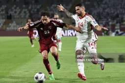 Trực tiếp bóng đá UAE - Qatar: Không có bàn danh dự (Vòng loại World Cup) (Hết giờ)