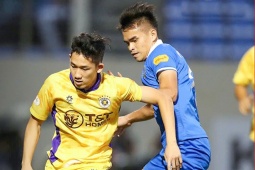 Video bóng đá Quảng Nam - Hà Nội: Siêu dự bị giải cứu trong hiệp 2 (V-League)