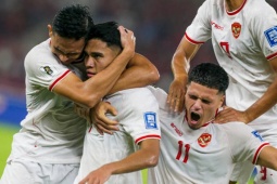 Khoảnh khắc Indonesia vỡ òa sau trận thắng lịch sử ở vòng loại World Cup