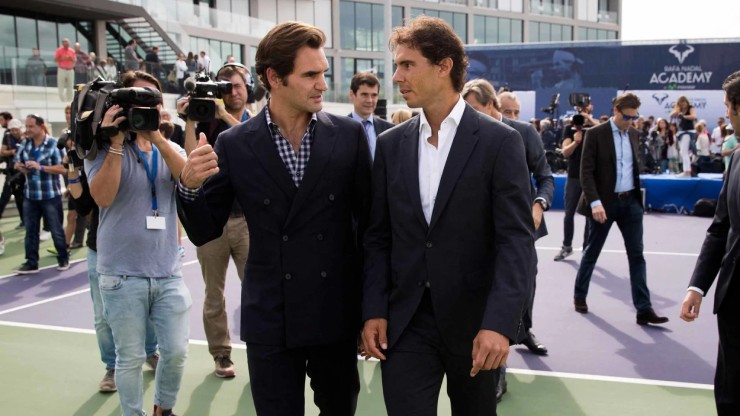 Lễ khai mạc Học viện Rafa Nadal của Movistar, 2016. (Jaime Reina/AFP via Getty Images)