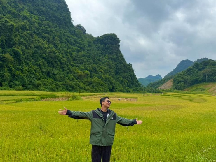 Những thửa ruộng rực rỡ sắc màu ở miền biên cương.