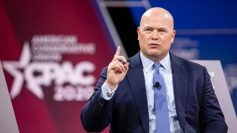 Luật sư Matthew Whitaker. Ảnh: REUTERS