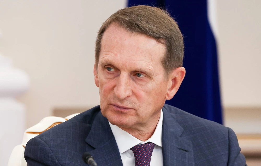 Giám đốc Cơ quan Tình báo đối ngoại Nga (SVR) Sergey Naryshkin. Ảnh: TASS