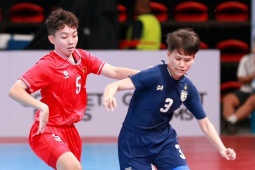 Video bóng đá futsal nữ Việt Nam - Thái Lan: Vỡ òa đăng quang ở Manila