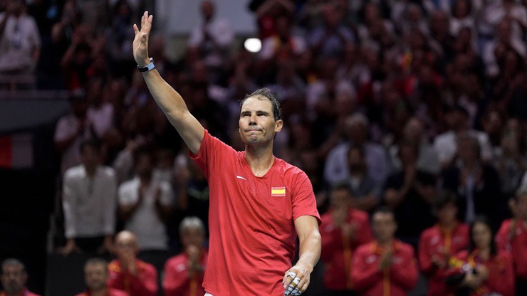 Nadal đã có màn chia tay đầy cảm xúc khi anh giải nghệ tại Davis Cup