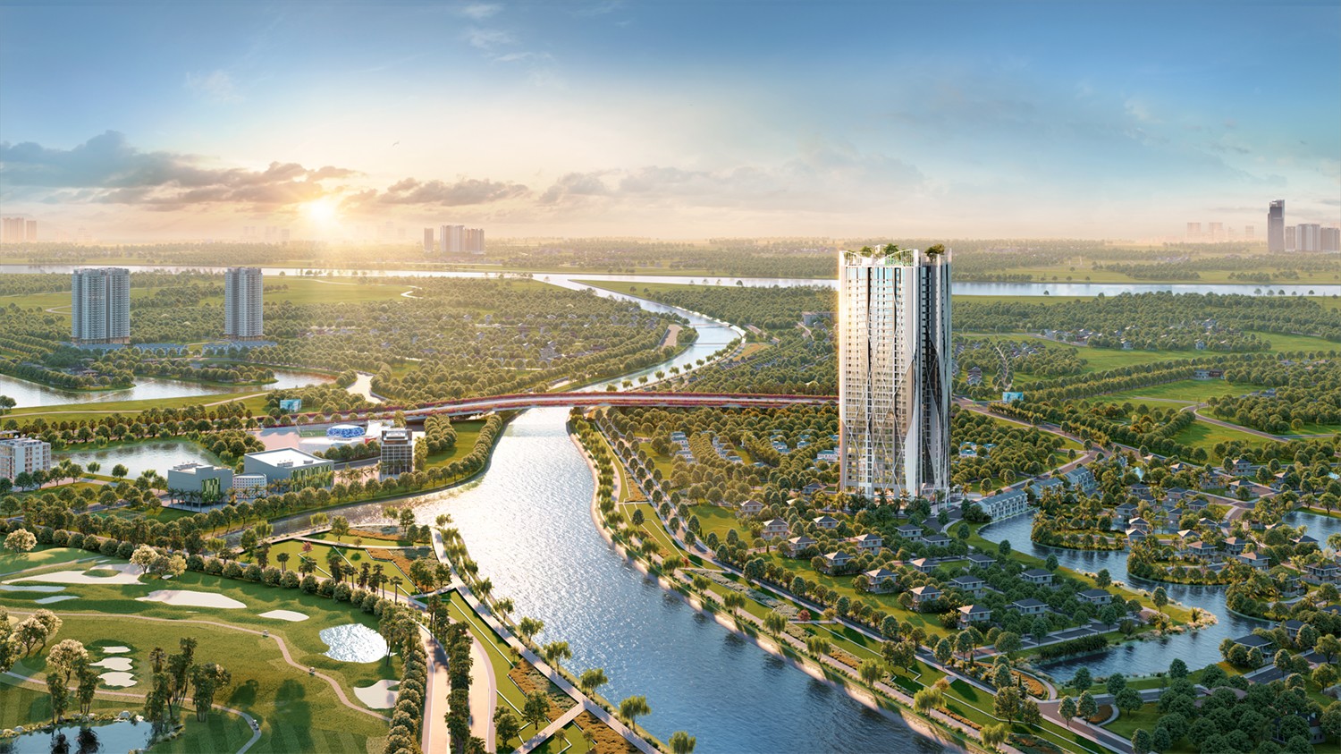 Phối cảnh 3D dự án The Fibonan. (Nguồn ảnh: An Phu Invest)