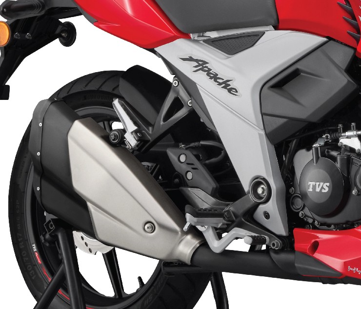 TVS Apache RTR 4V 2025 ra mắt, giá chỉ 37 triệu đồng - 4