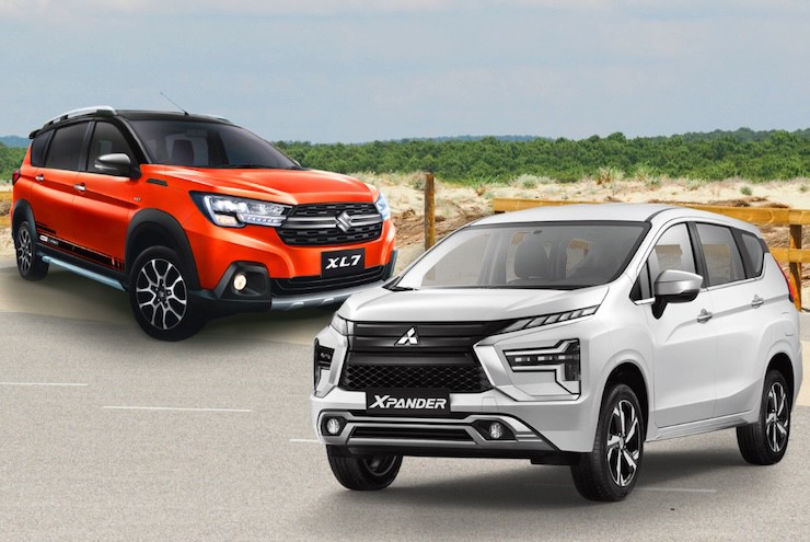 Suzuki XL7 Hybird&nbsp;đang cạnh tranh gay gắt với Mitsubishi Xpander AT 2023.