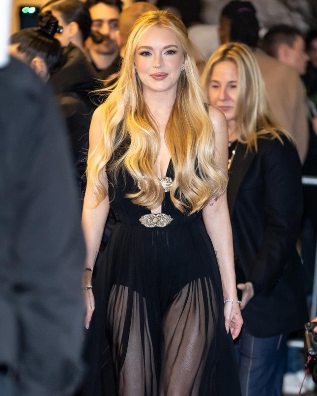 Hình ảnh lột xác xinh đẹp của Lindsay Lohan. Ảnh: Daily Mail