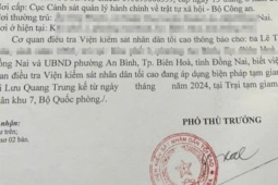 Vụ tử vong ở Công an huyện Long Thành: Bắt tạm giam cựu Trung uý Lưu Quang Trung