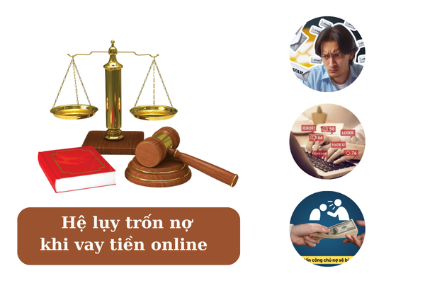 Những hệ lụy khi vay tiền online chuyển khoản