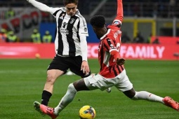 Kết quả bóng đá AC Milan - Juventus: Kết cục không làm ai vui (Serie A)