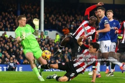 Video bóng đá Everton - Brentford: 10 người run rẩy kiếm điểm (Ngoại hạng Anh)