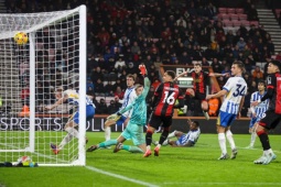 Video bóng đá Bournemouth - Brighton: Rượt đuổi nghẹt thở tới phút 90+8 (Ngoại hạng Anh)