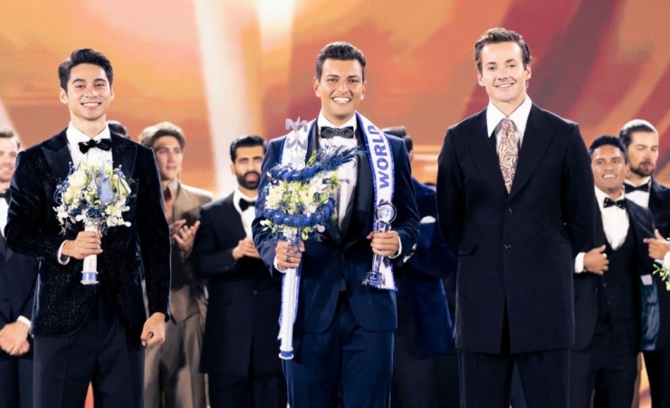 Phần thi ứng xử của Danny Mejía Romero ở chung kết Mr World 2024. Video: Ban tổ chức cung cấp