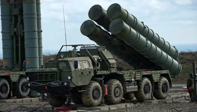 Hệ thống phòng không tầm xa S-400 của Nga. (Nguồn: Getty Images)