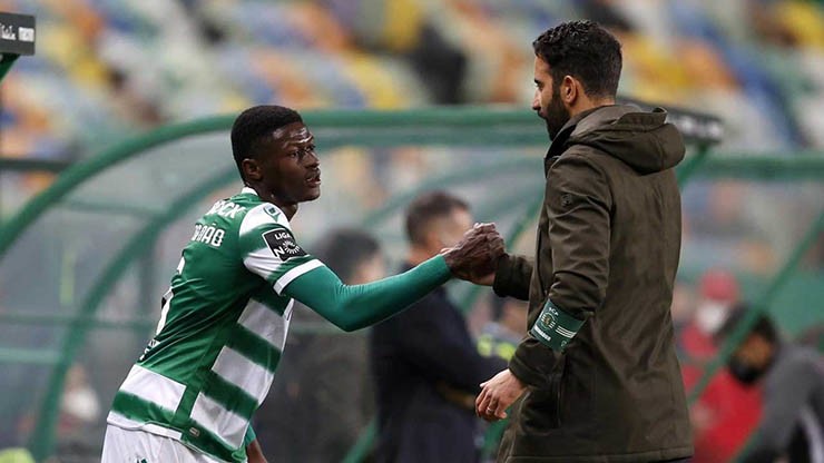 Nuno Mendes từng chơi tốt dưới thời HLV Amorim ở Sporting Lisbon