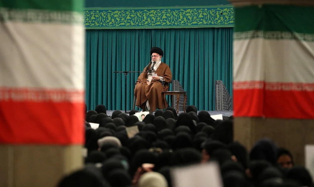 Lãnh đạo tối cao Iran Ayatollah Ali Khamenei. Ảnh: WEST ASIA NEWS AGENCY